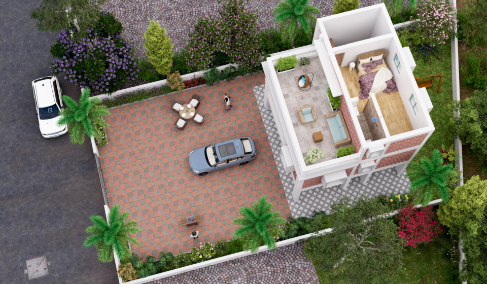 PLOT NO._46 & 47_CUTSECTION_2ND FLOOR_FINAL