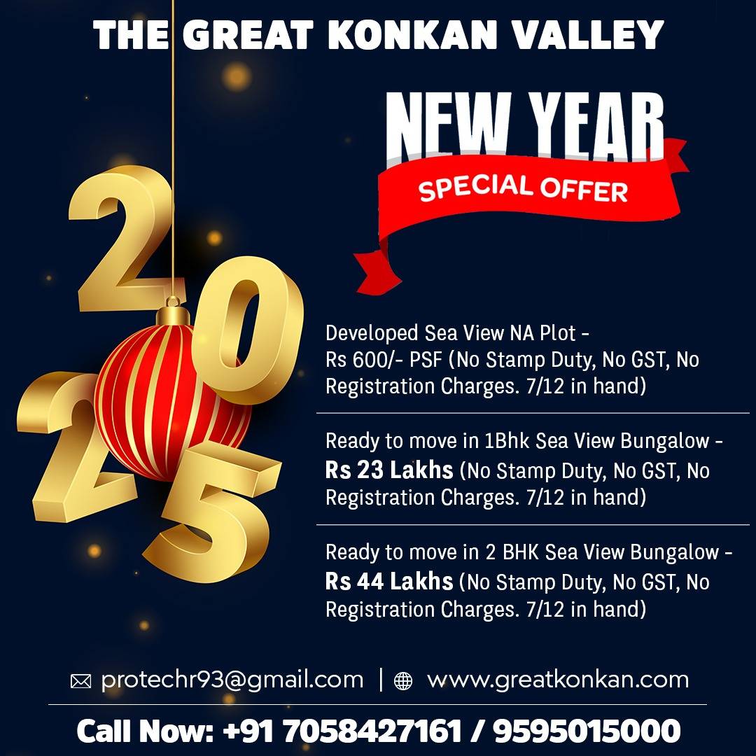 New Year Offer, Plots for Sell